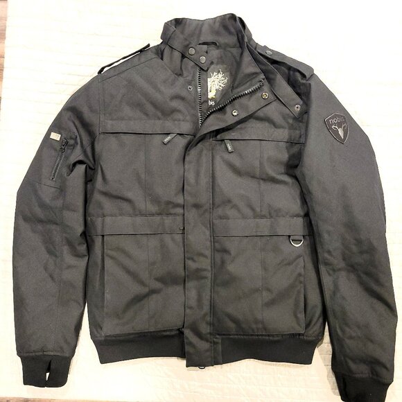 Black Nobis Bomber Jacket - Picture 1 of 9
